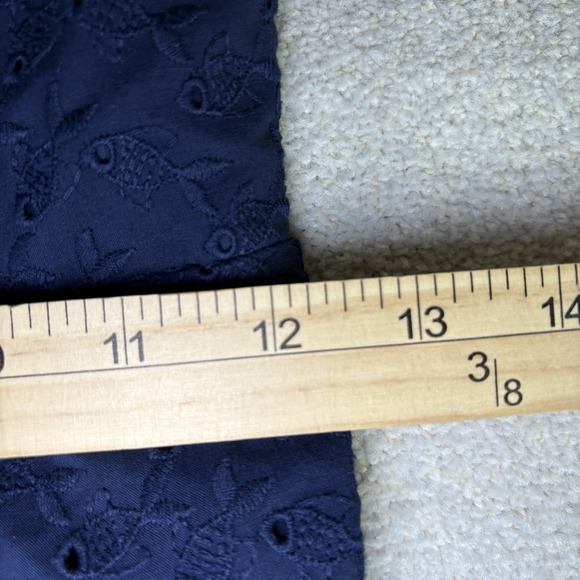 Lilly Pulitzer Cyndi Halter Dress True Navy Fishy Eyelet Size 00 $198 retail NWT - Picture 7 of 16